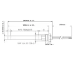RAVELLI Bougie d'allumage compatible pour poêle à granulé pellet – Image 2
