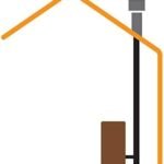 Kit de fumée de 80 mm pour évacuation des fumées poêles à granulés