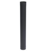 TEN - KIT TUYAU RACCORDEMENT DROIT POÊLE A BOIS SUR LE DESSUS ⌀150 NOIR MAT+ CACHE CONDUIT – Image 3