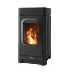 Poêle à granulés CANIS acier noir 6 KW