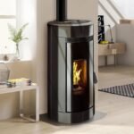 Poêle à granulés CASATELLI Charly 6 glass noir 6.1 kW – Image 3