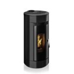 Poêle à granulés CASATELLI Charly 6 glass noir 6.1 kW