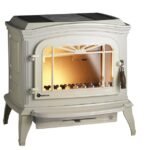 Cuisinière à bois INVICTA P917346 ivoire 9 kW