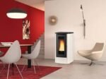 Poêle à granulés EXTRAFLAME Dahiana VSF ivoire 10 kW