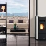 Poêle à granulés EXTRAFLAME Giusy Evo 2.0 blanc 7 kW
