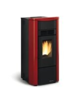 Poêle à granulés EXTRAFLAME Giusy Evo 2.0 bordeaux 7 kW