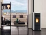 Poêle à granulés EXTRAFLAME Giusy Evo 2.0 bordeaux 7 kW – Image 3