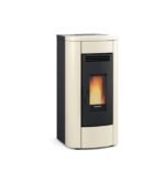 Poêle à granulés EXTRAFLAME Klaudia ivoire 8 KW