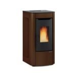 Poêle à granulés EXTRAFLAME Sabry bronze 7 kW