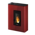 Poêle à granulés FREEPOINT Atrium 5 airtight bordeaux 5 kW