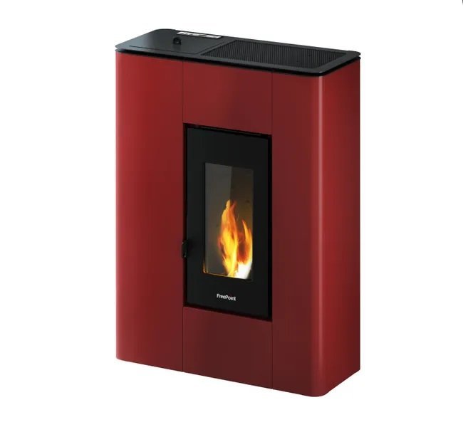FREEPOINT-Atrium-5-airtight-bordeaux-5-kW-2.jpg Poêle à granulés FREEPOINT Atrium 5 airtight bordeaux 5 kW – Image 1