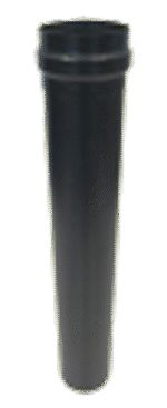 Pack raccordement noir Ø80 mm pour conduit existant au plafond – Image 4