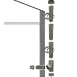 Pack de conduit isolé diamètre 150 mm.