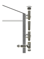 Pack de conduit isolé diamètre 150 mm.