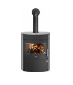 Poêle à bois JUSTUS Agero 2.0 noir / gris 7 kW