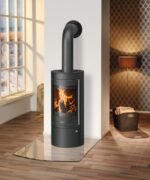 Poêle à bois JUSTUS Mino 2.0 noir 5.5 kW