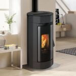Poêle à granulés CASATELLI Charly 6 métal noir 6.1 kW – Image 3