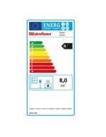 Poêle à granulés EXTRAFLAME Amika blanc 8 kW – Image 2