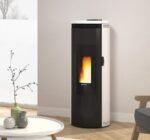 Poêle à granulés EXTRAFLAME Amika blanc 8 kW – Image 3