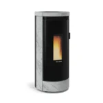 Poêle à granulés EXTRAFLAME Debby cx gris 9.7 kW
