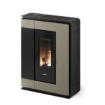 Poêle à granulés FREEPOINT 7023003 bronze / noir 9 kW