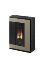Poêle à granulés FREEPOINT 7023003 bronze / noir 9 kW