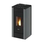 Poêle à granulés FREEPOINT Sharp airtight noir 7 kW