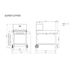Barbecue au feu de bois Super Flipper – Image 14