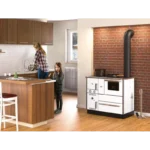 Cuisinière à bois AlfaPlam Alfa 85 G Eco - 8 Kw