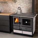 Cuisinière à bois bouilleur Thermo MBS Magnum pierre ollaire 15 Kw