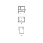 Cuisinière à bois AlfaPlam Donna 70 Eco - 7 Kw – Image 4