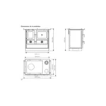 Cuisinière à bois MBS Magnum 10 Kw – Image 6