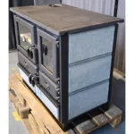 Cuisinière à bois MBS Magnum SD pierre ollaire gauche- Reconditionné - A+ - 10 Kw – Image 5