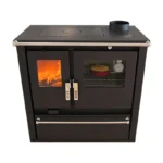 Cuisinière à bois ETNA Mervio Inox  7.7 Kw – Image 2