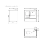 Cuisinière à Bois Tim Sistem North 9 Kw – Image 6