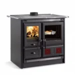 Cuisinière à bois La Nordica Rosa L 5.0 Steel - Nean - 10 Kw – Image 2