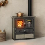 Cuisinière à Bois La Nordica Rosetta 5.0 Pierre Naturelle - 8 Kw
