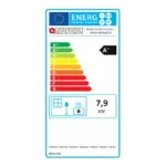 Cuisinière à bois La Nordica Rosetta Sinistra 5.0 Steel - 7.9 Kw – Image 4