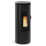 Poêle à granulés de bois Nordica Extraflame Amika 8kw noir/pierre