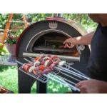 Pack four à pizza au bois Pulcinella + chariot – Image 2