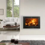 Insert à bois canalisable avec ventilateur CB - Panadero - 9.8 Kw