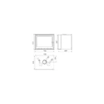 Insert à bois canalisable avec ventilateur CB - Panadero - 9.8 Kw – Image 3