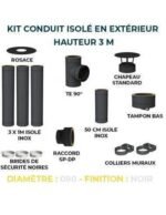 KIT CONDUIT ISOLE EN EXTERIEUR - 3 MÈTRES – Image 4