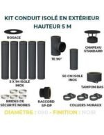 KIT CONDUIT ISOLE EN EXTERIEUR - 5 MÈTRES – Image 5