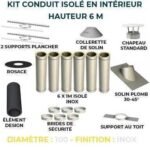 KIT CONDUIT ISOLE EN INTERIEUR - 6 MÈTRES