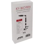 Kit de raccordement TEN 478580 façade Bioten 80/125 noir 10 pièces – Image 2