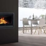 Insert à bois façade droite SUPRA Néo 10.6 kW