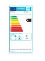 Insert à bois façade droite INVICTA 6660-14 8 kW – Image 2
