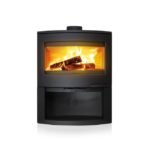 Poêle à bois INVICTA Calcias noir 9 kW