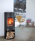 Poêle à bois ADURO 1.4 noir 6 kW – Image 2